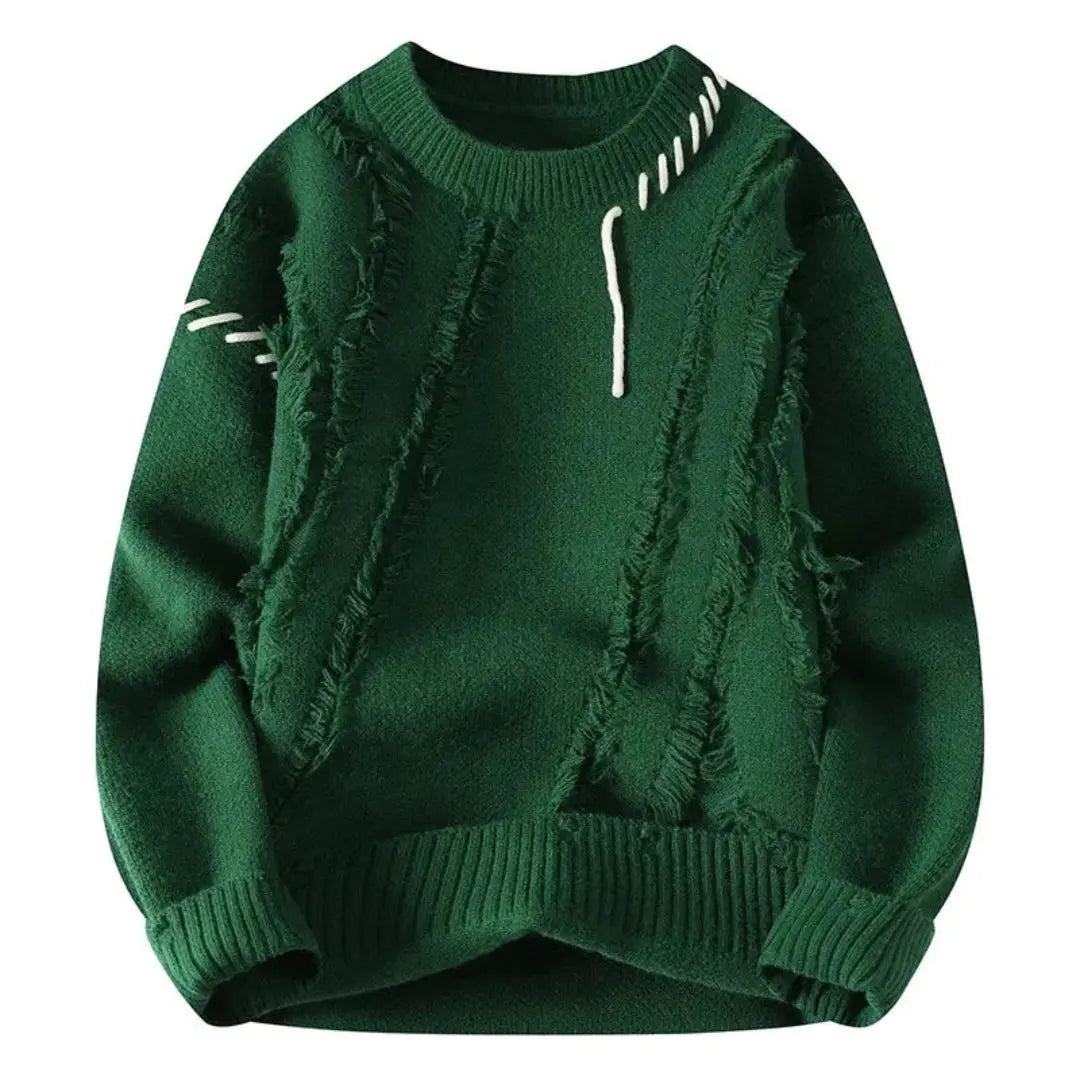 Apollo | Elemental Quality Stitching and Soft Sweater - Northeart Couture