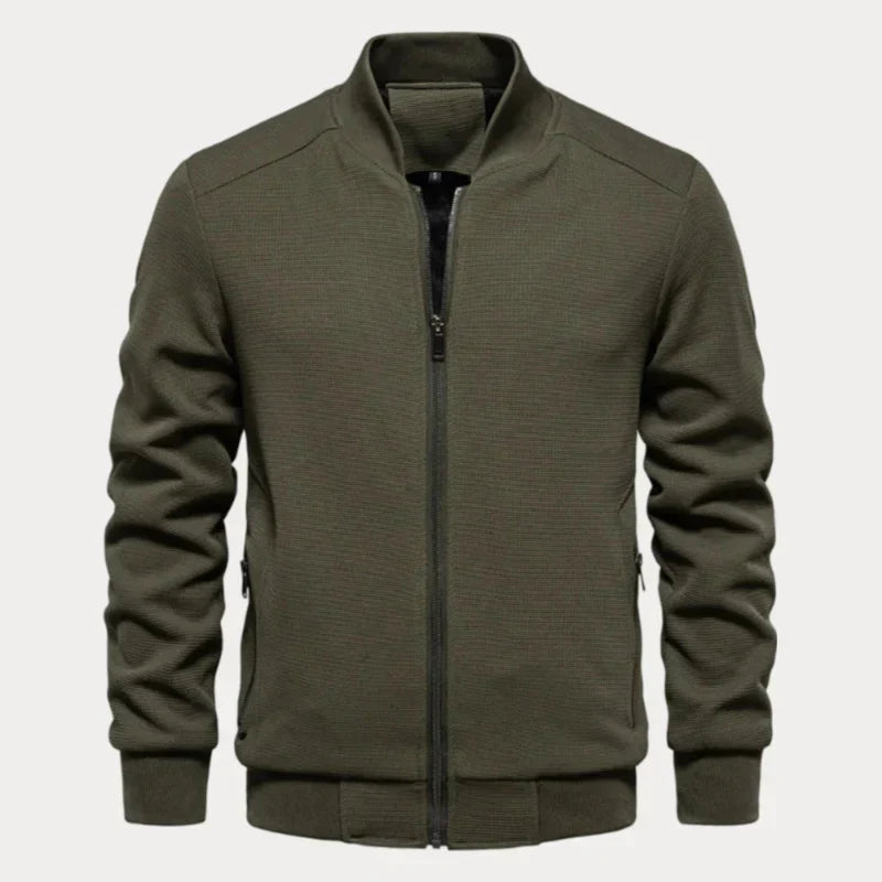 Francis | Casual Full Zip Jacket for Men Versatile Layering Piece for Everyday Wear - Northeart Couture