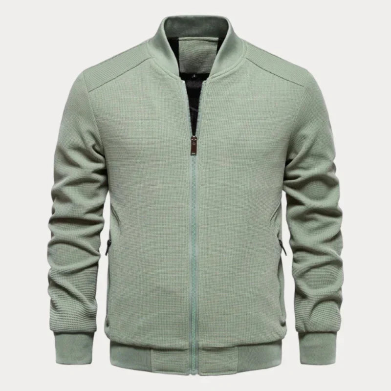 Francis | Casual Full Zip Jacket for Men Versatile Layering Piece for Everyday Wear - Northeart Couture