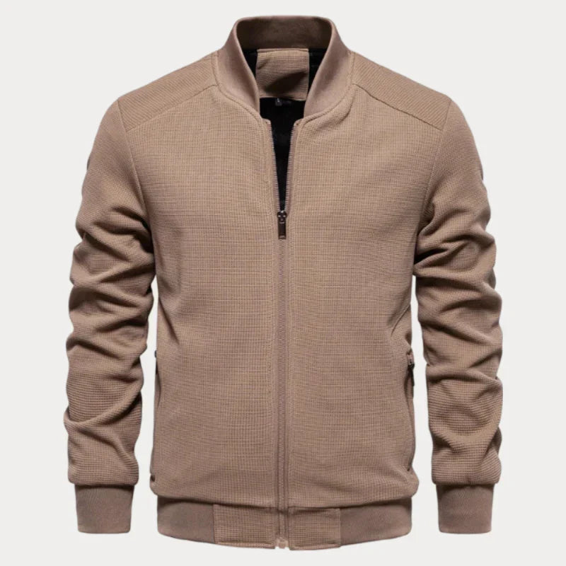 Francis | Casual Full Zip Jacket for Men Versatile Layering Piece for Everyday Wear - Northeart Couture