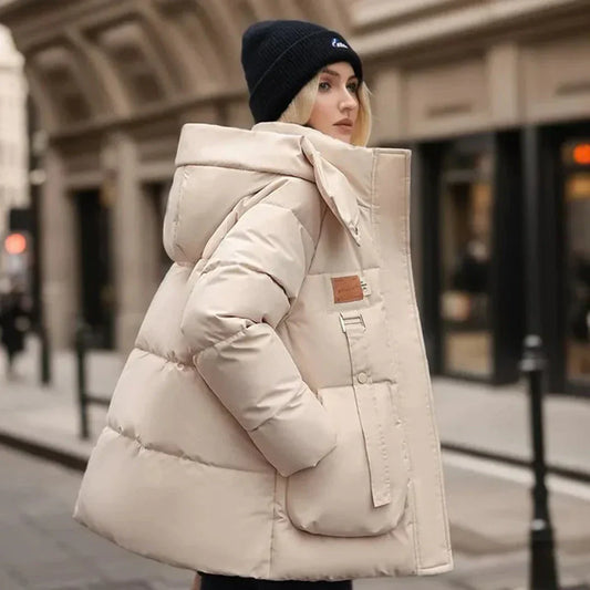 Mirtle | High Collar Padded Winter Jacket for Stylish Warmth - Northeart Couture