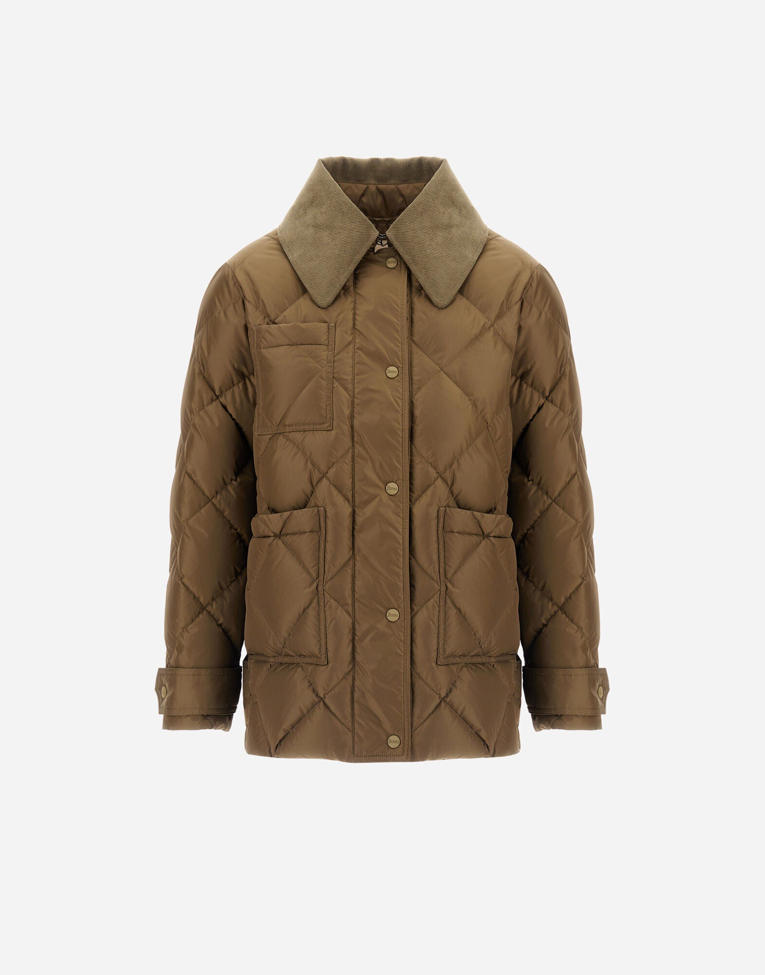 Northeart Couture Nylon Short Parka - Northeart Couture