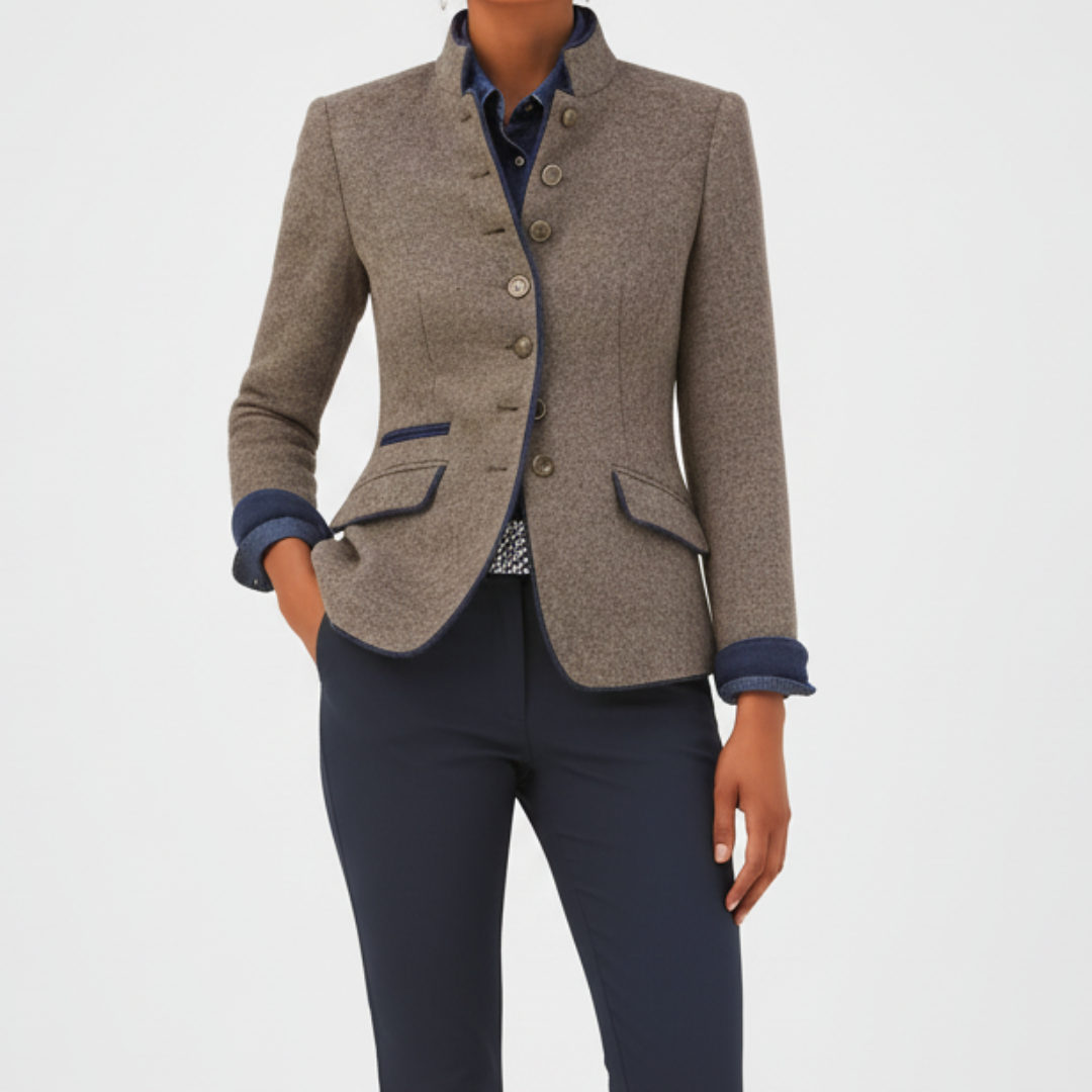 Isabella | Women Wool Knit Button Cardigan - Northeart Couture