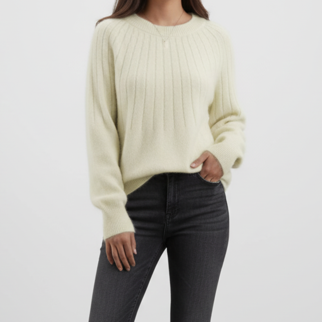 Clara | Women Soft Knit Wool Sweater for Effortless Comfort - Northeart Couture