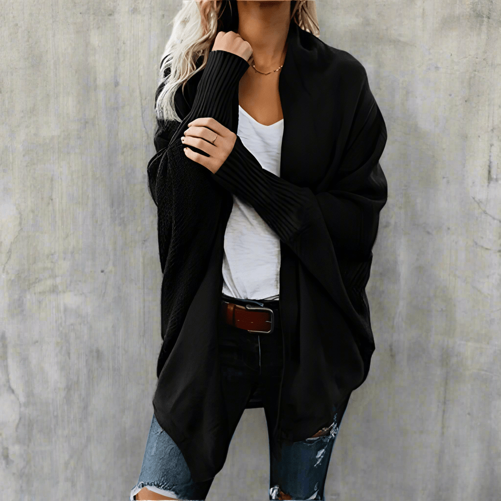 Zoe | Batwing Knit Cardigan - Northeart Couture