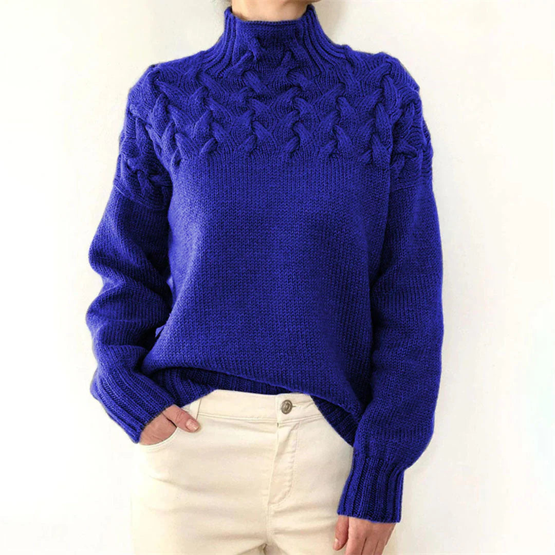 Vesta | Classic Knitted Turtleneck Sweater for Women Cozy Elegance for Every Season - Northeart Couture