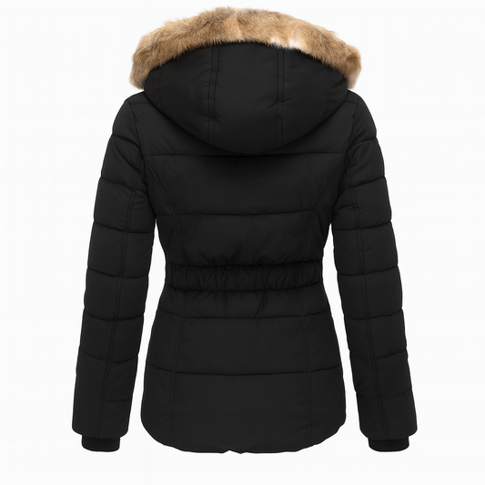 Aurora | Slim Fit Women Winter Jacket with Hood - Northeart Couture
