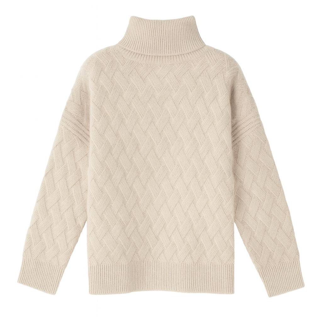 Isabella | Luxe Cashmere Turtleneck Sweater - Northeart Couture
