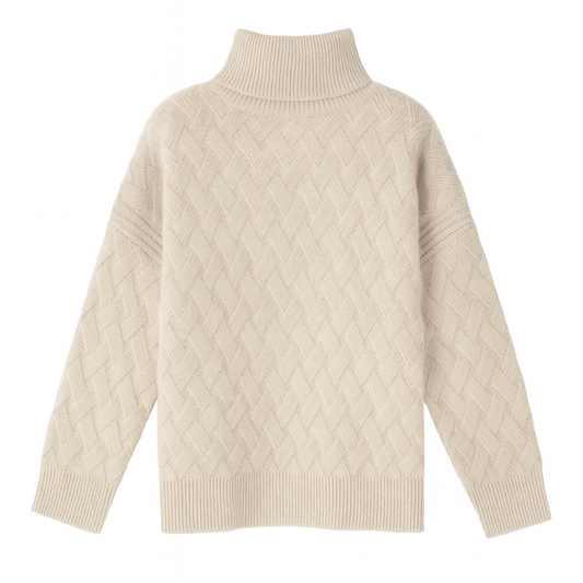 Isabella | Luxe Cashmere Turtleneck Sweater - Northeart Couture