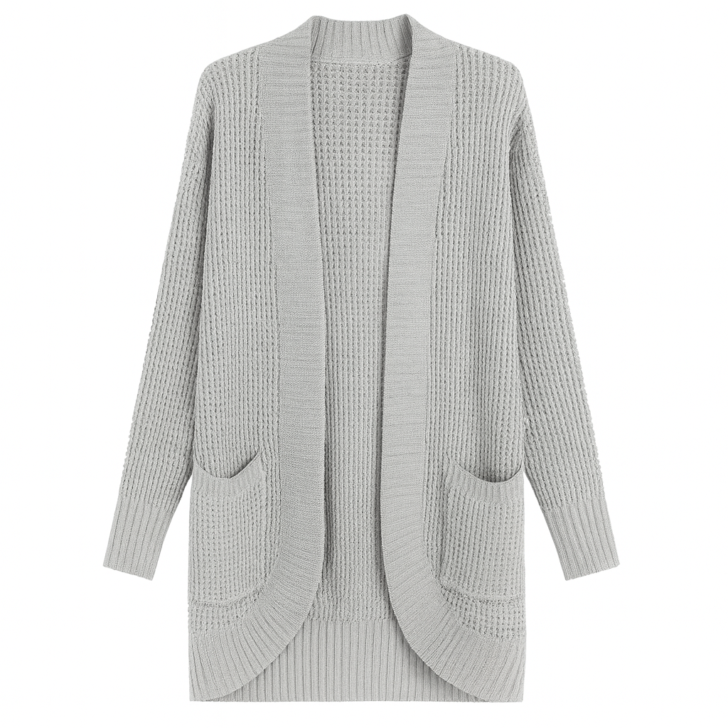 Luna | Loose-Fit Long Sleeve Knit Cardigan - Northeart Couture
