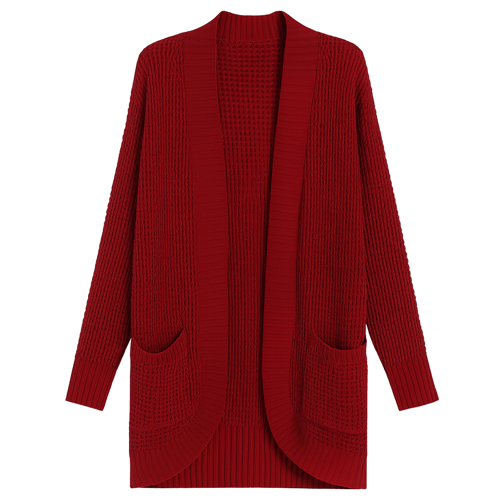 Luna | Loose-Fit Long Sleeve Knit Cardigan - Northeart Couture