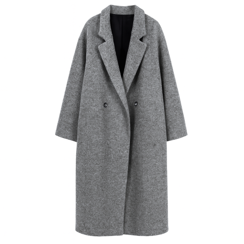 Kelly | Elegant Long Women Winter Coat with Classic Tailored Design - Northeart Couture