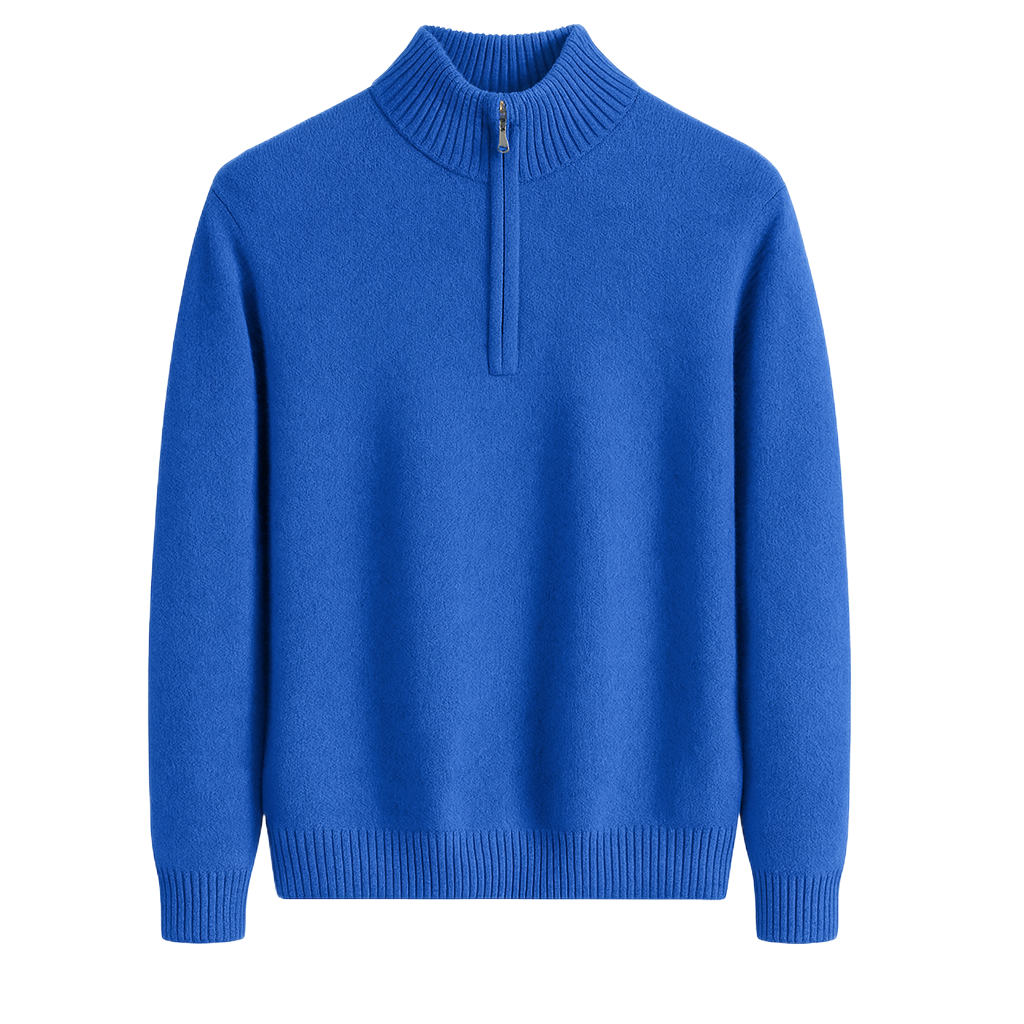 Alicante | Cashmere Half-Zip Sweater Soft - Northeart Couture