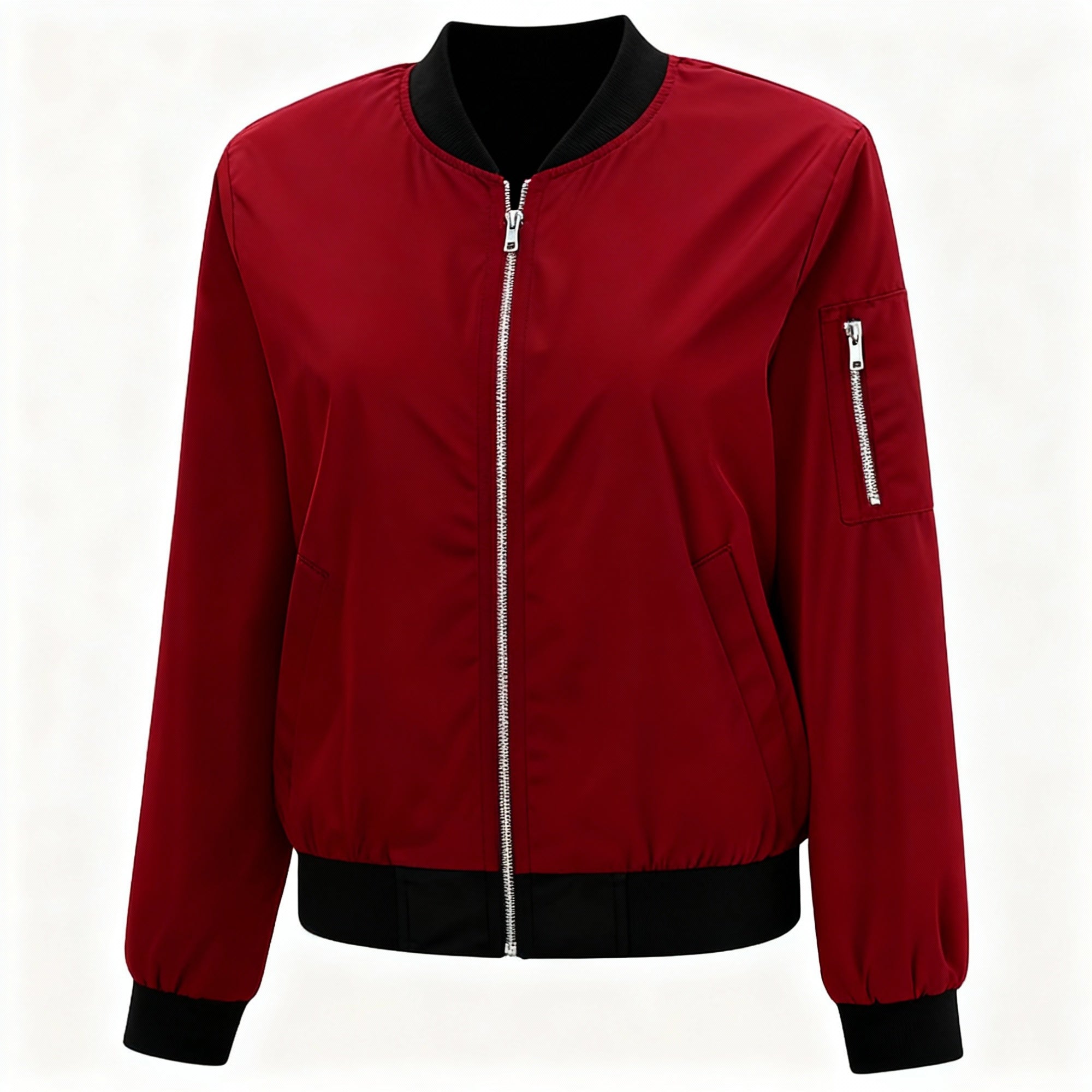 Mitsy | Classic Bomber Jacket For Women - Northeart Couture