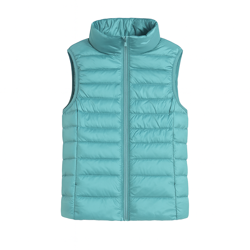 Elena | Ultralight Women Down Vest — Stylish Comfort - Northeart Couture