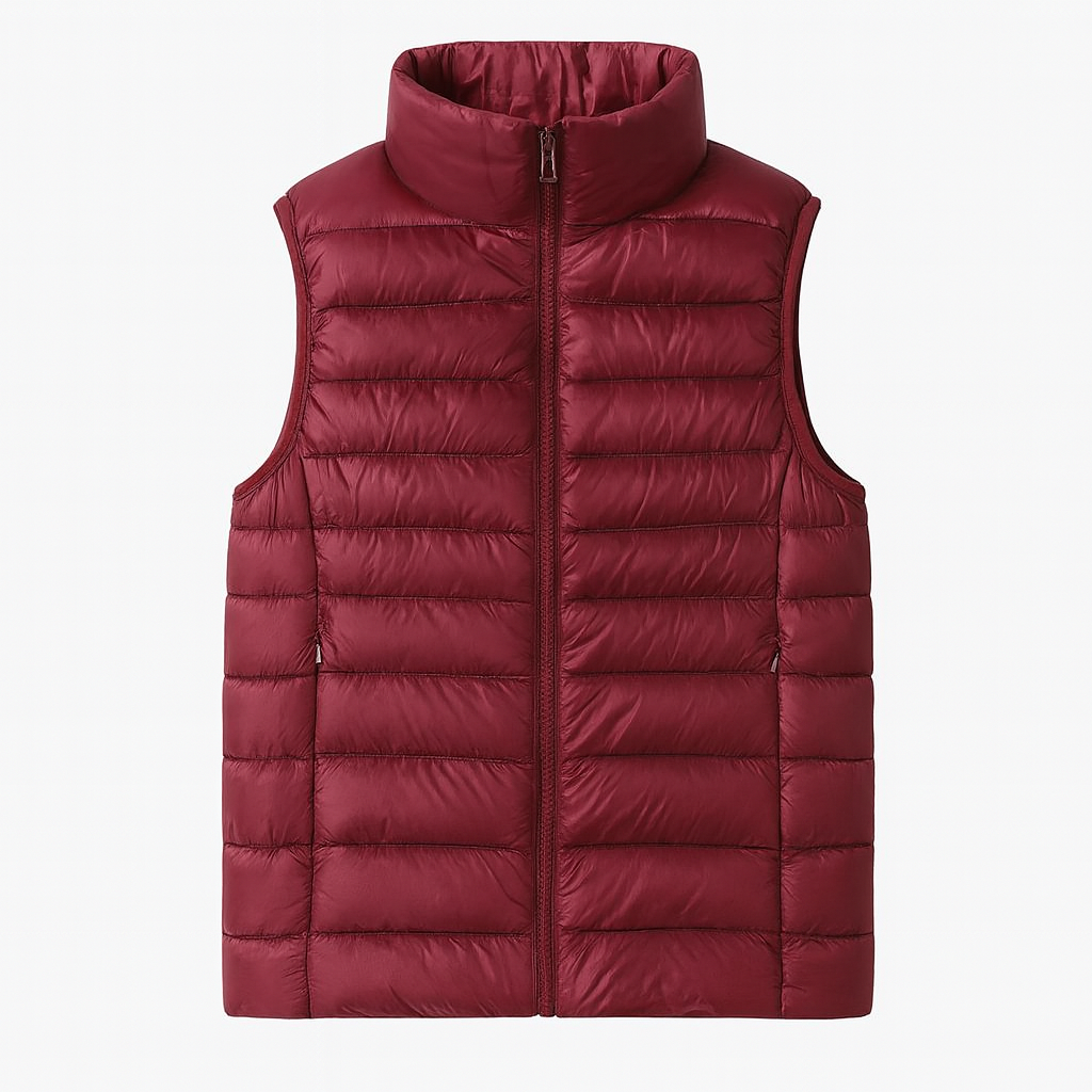 Elena | Ultralight Women Down Vest — Stylish Comfort - Northeart Couture