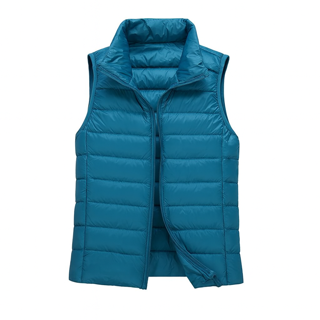 Elena | Ultralight Women Down Vest — Stylish Comfort - Northeart Couture