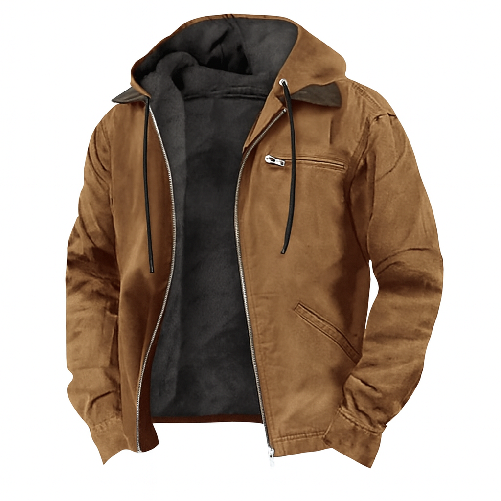 Milan | Vintage-Inspired Men's Autumn Jacket with Structured Fit - Northeart Couture