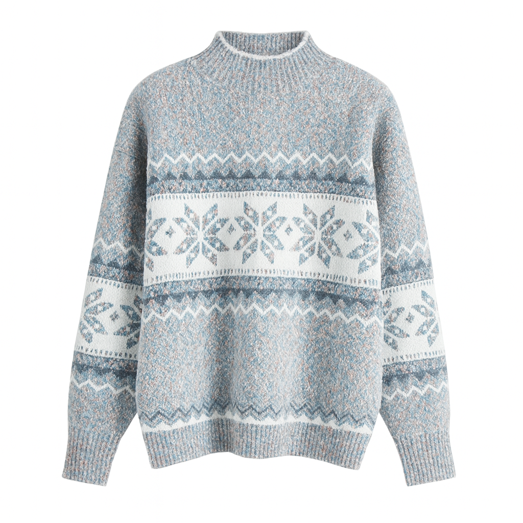 Rosella | Vintage Knit Winter Sweater for Women - Northeart Couture