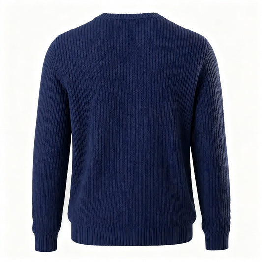 Raphaël | Luxe Crewneck Sweater — Soft Acrylic Knit for Elevated Comfort - Northeart Couture