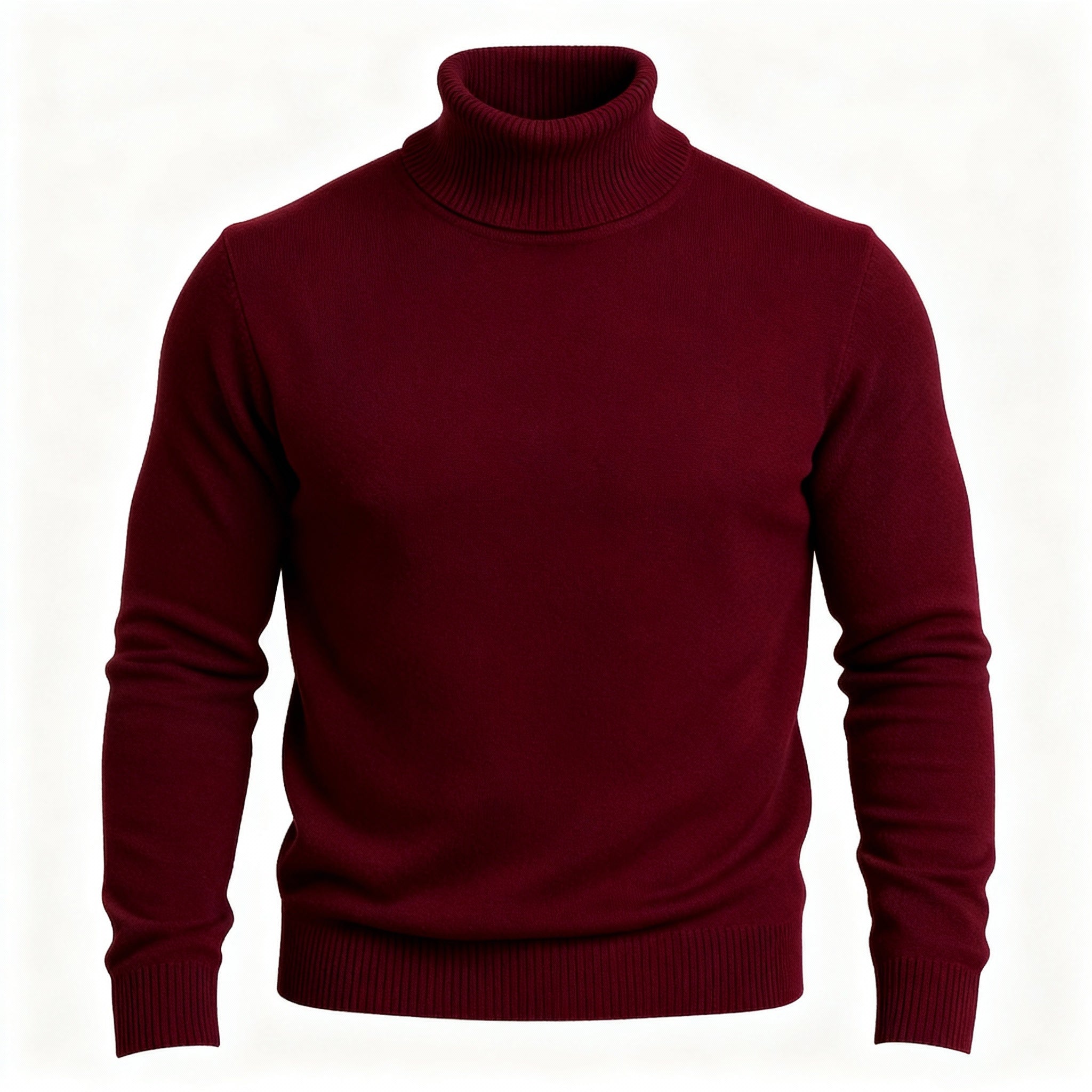 Davidson | Classic Knitted Turtleneck Sweater for Men Timeless Style and Comfort - Northeart Couture