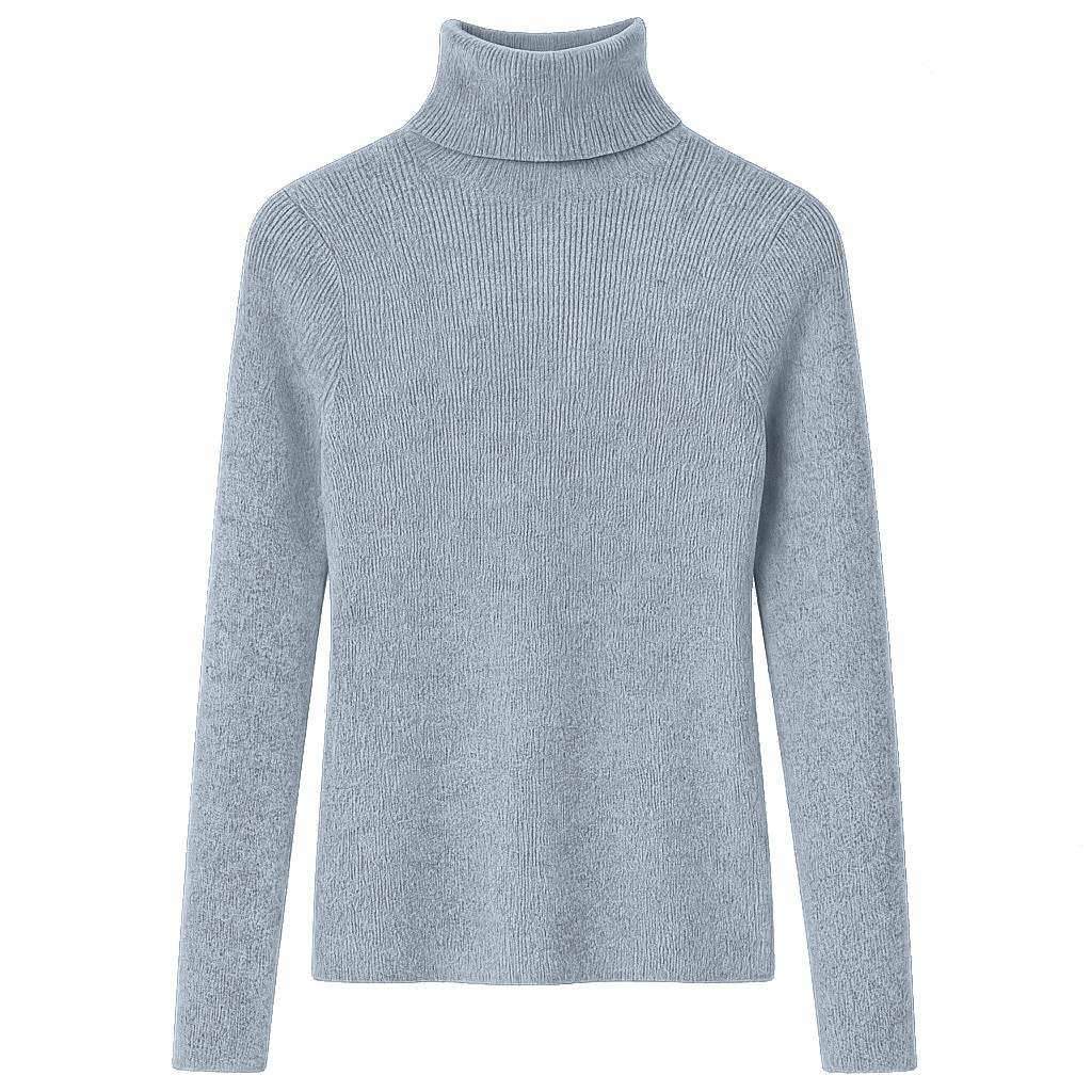 Vivienne | Women Casual Turtleneck Pullover Sweater - Northeart Couture