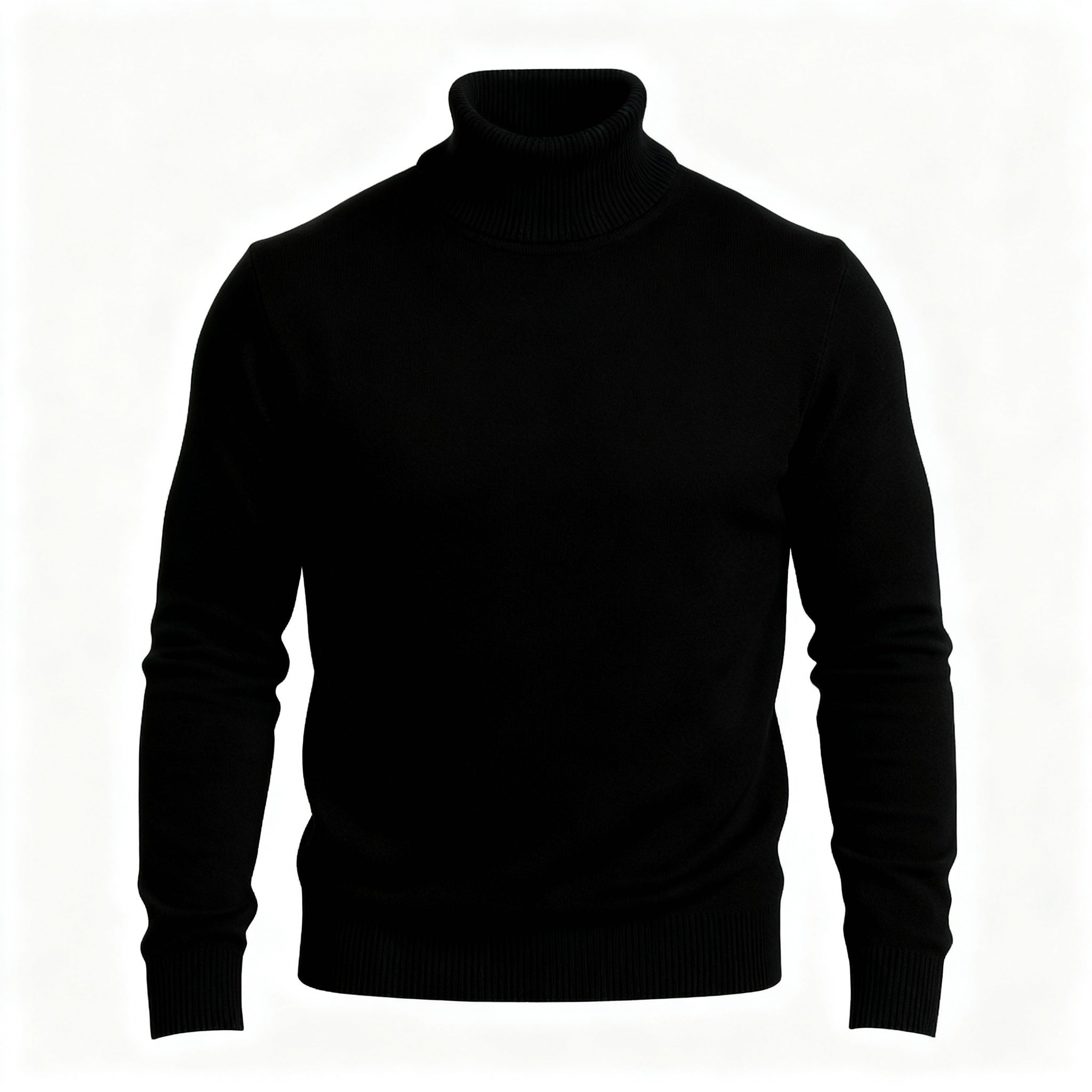 Davidson | Classic Knitted Turtleneck Sweater for Men Timeless Style and Comfort - Northeart Couture