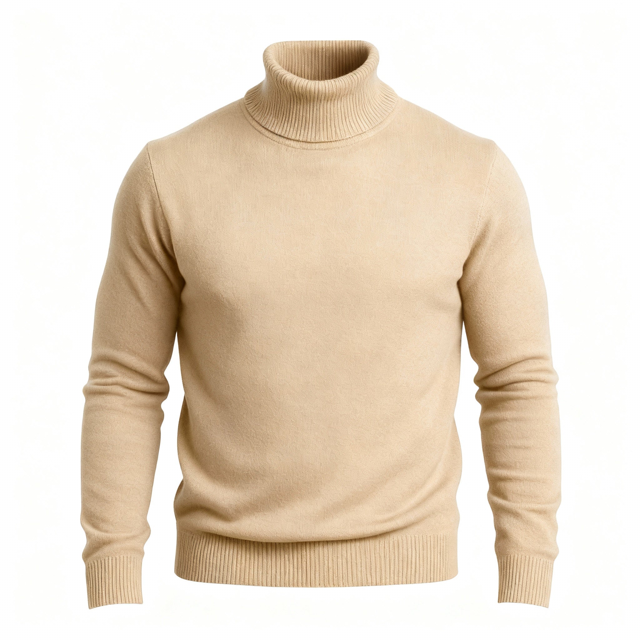 Davidson | Classic Knitted Turtleneck Sweater for Men Timeless Style and Comfort - Northeart Couture