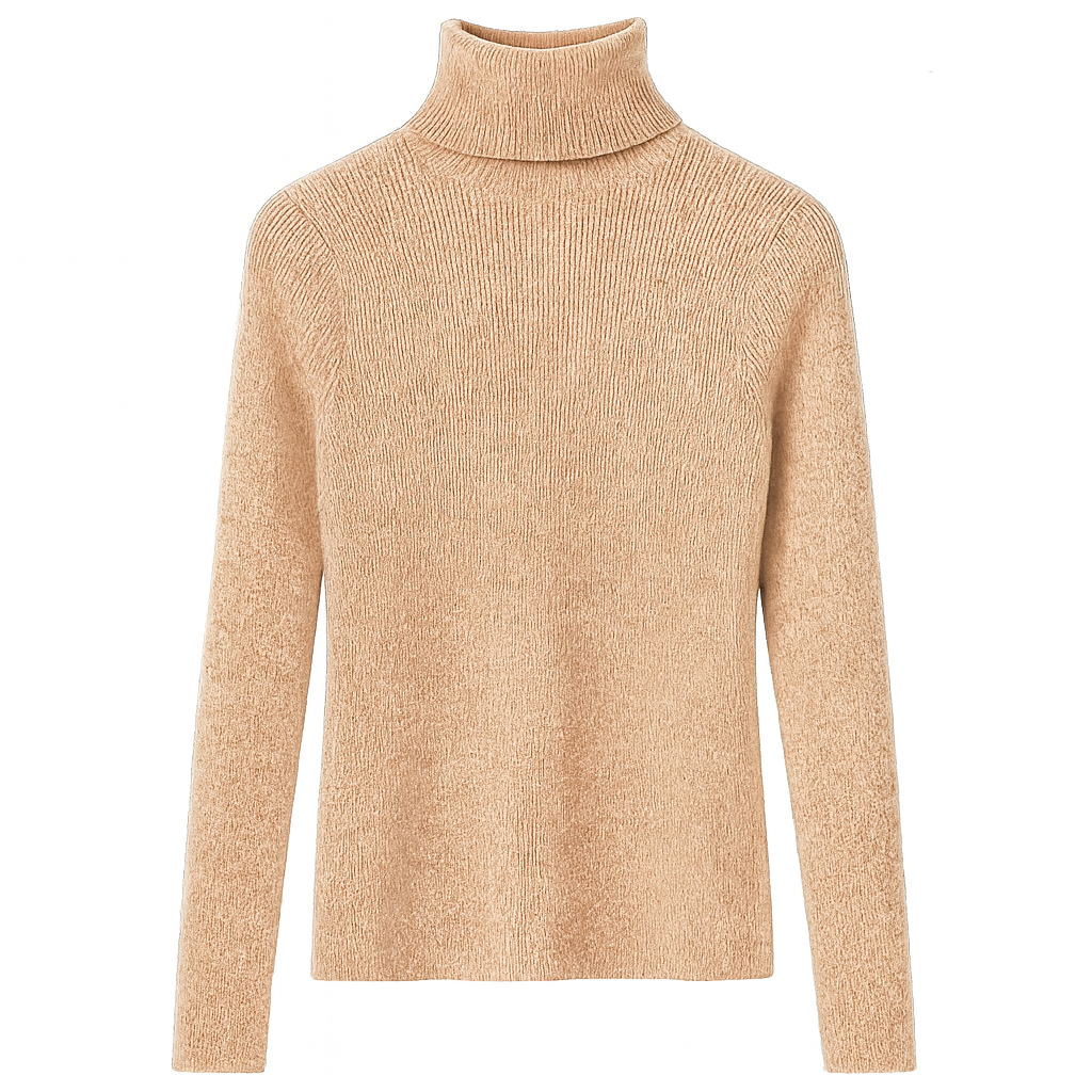 Vivienne | Women Casual Turtleneck Pullover Sweater - Northeart Couture