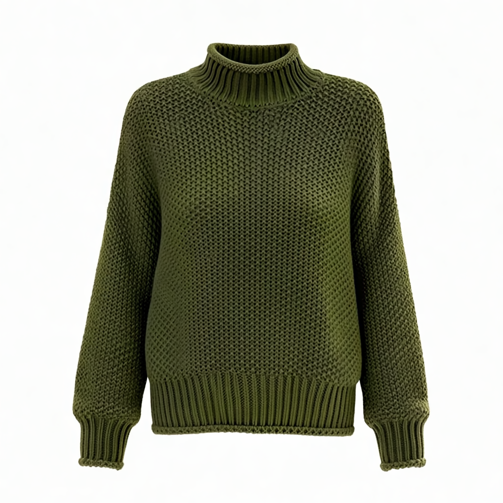 Serena | Boho Chic Knit Pullover Sweater - Northeart Couture