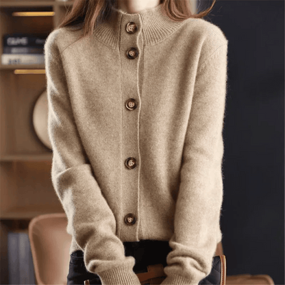 Amélie | Chic Knit Button Cardigan - Northeart Couture
