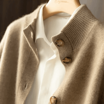 Amélie | Chic Knit Button Cardigan - Northeart Couture