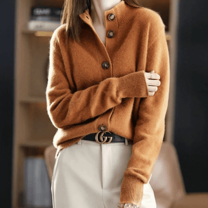 Amélie | Chic Knit Button Cardigan - Northeart Couture