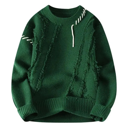 Apollo | Elemental Quality Stitching and Soft Sweater - Northeart Couture