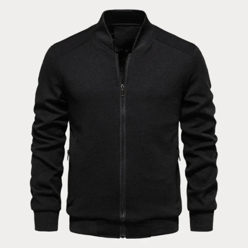 Francis | Casual Full Zip Jacket for Men Versatile Layering Piece for Everyday Wear - Northeart Couture
