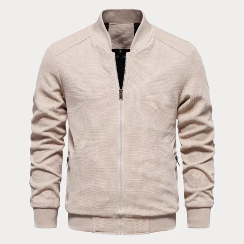 Francis | Casual Full Zip Jacket for Men Versatile Layering Piece for Everyday Wear - Northeart Couture