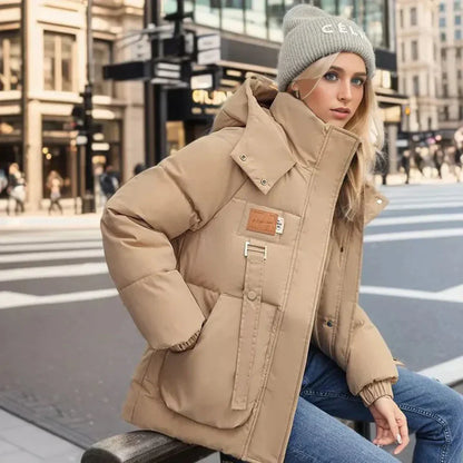 Mirtle | High Collar Padded Winter Jacket for Stylish Warmth - Northeart Couture