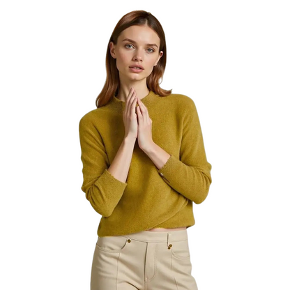 Coraline | Cozy Wool Mock Neck Sweater for Everyday Comfort - Northeart Couture