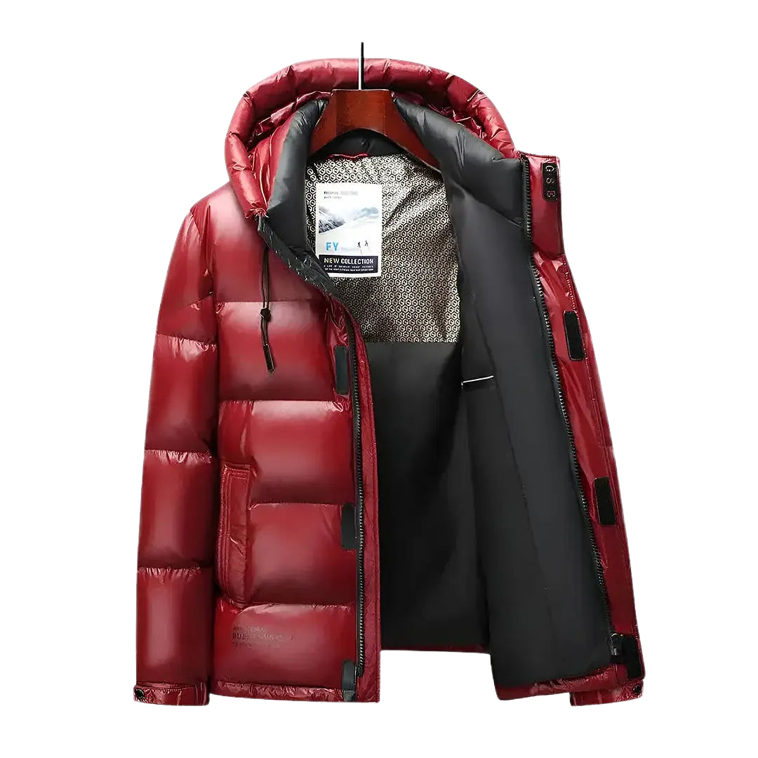 Orlando | Hooded Down Puffer Sturdy Winter Jacket For Men - Northeart Couture