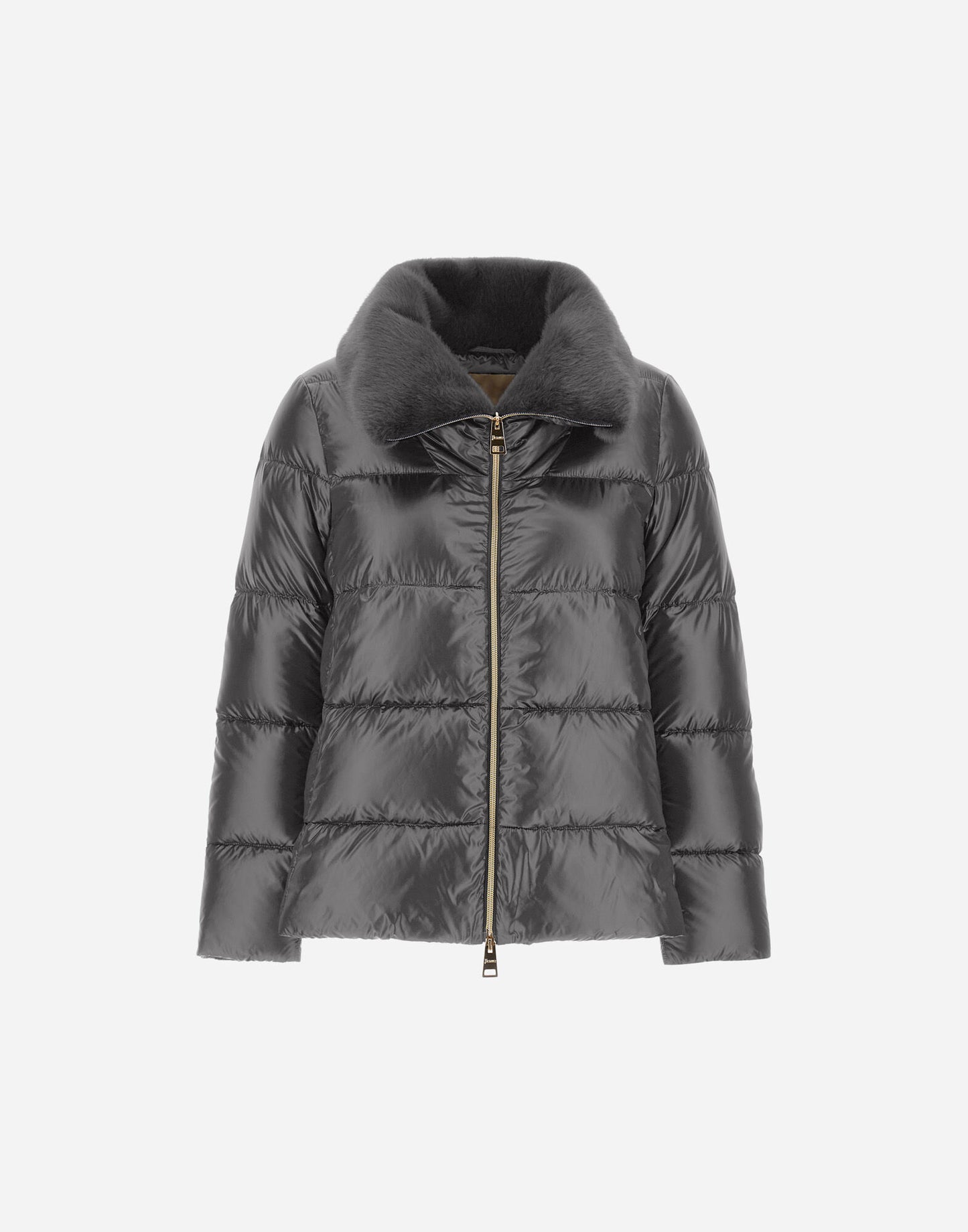 Northeart Couture Nylon Faux Fur Jacket - Northeart Couture