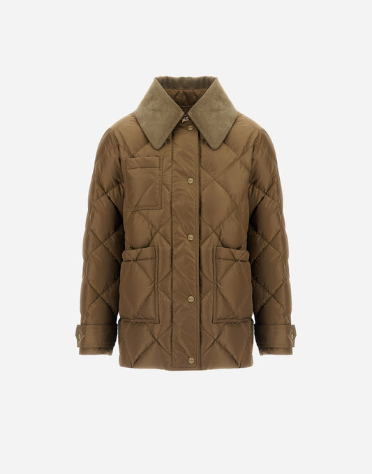 Northeart Couture Nylon Short Parka - Northeart Couture