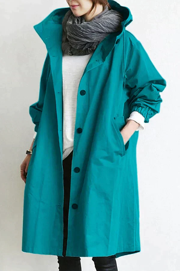 Hermione | Oversized Waterproof Raincoat for Women - Northeart Couture