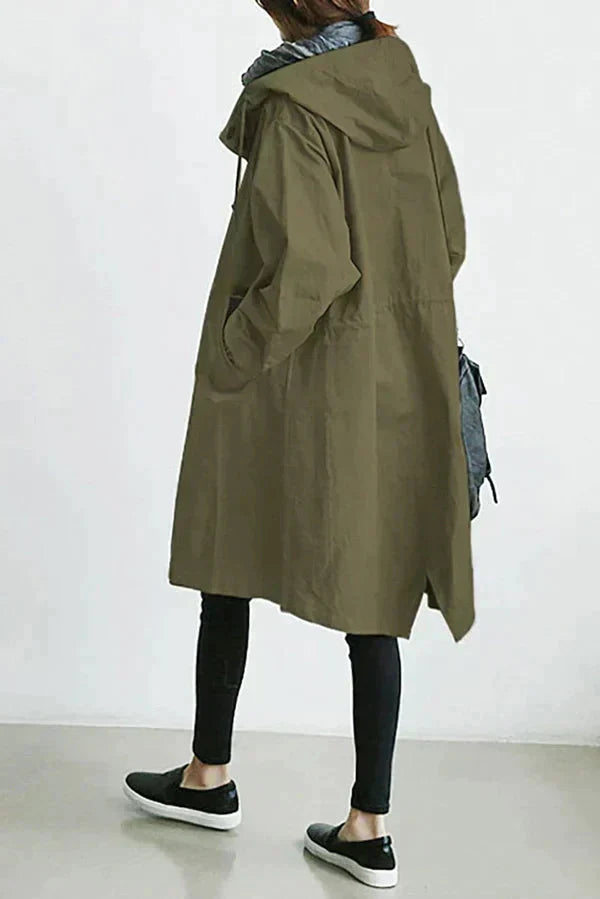 Hermione | Oversized Waterproof Raincoat for Women - Northeart Couture