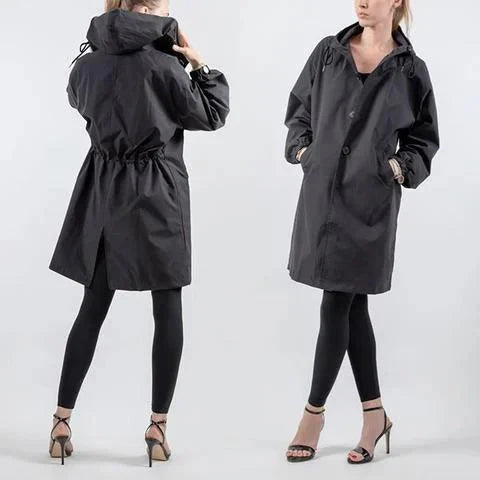 Hermione | Oversized Waterproof Raincoat for Women - Northeart Couture
