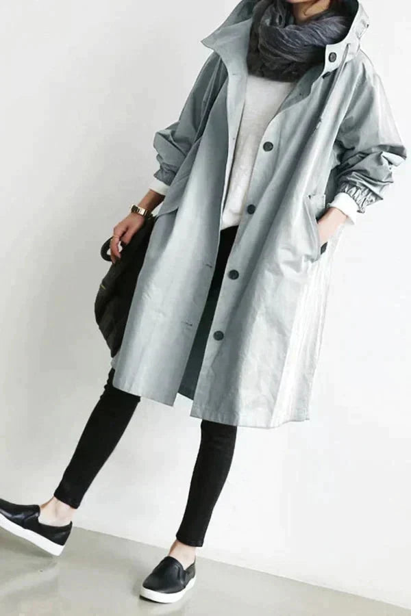 Hermione | Oversized Waterproof Raincoat for Women - Northeart Couture