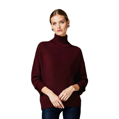 Yasmin | Turtleneck Wool Sweater — Elegant Warmth, Timeless Comfort - Northeart Couture