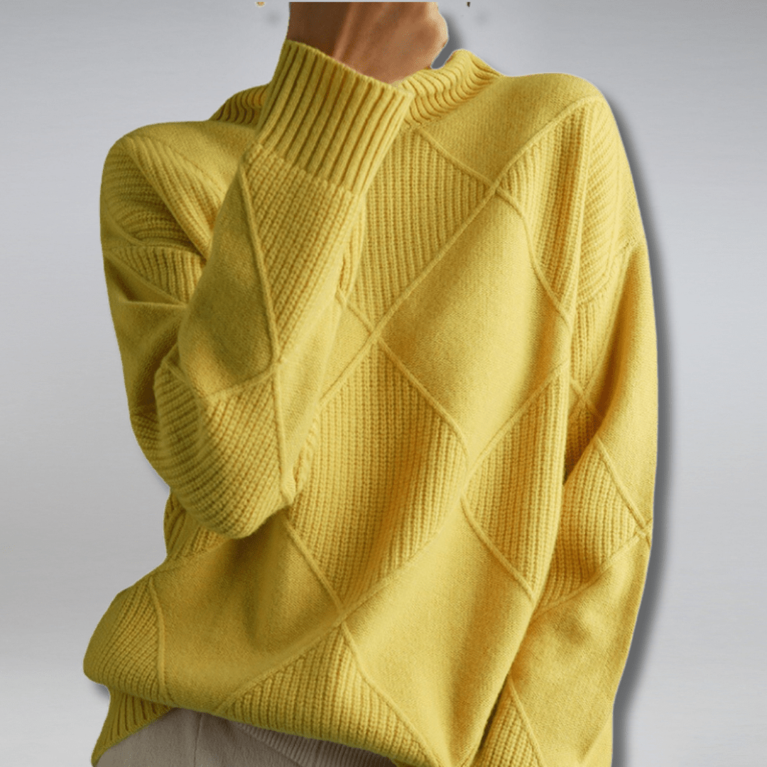 Adelina | Elegant Soft Turtleneck Sweater - Northeart Couture