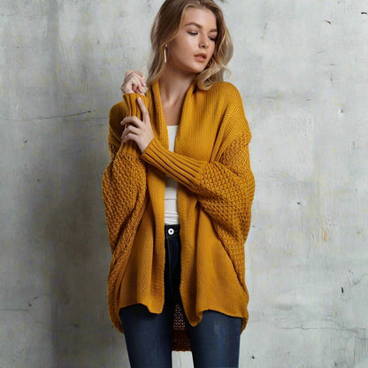 Zoe | Batwing Knit Cardigan - Northeart Couture