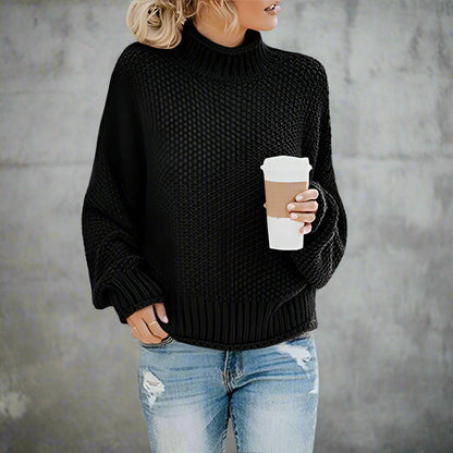 Serena | Boho Chic Knit Pullover Sweater - Northeart Couture