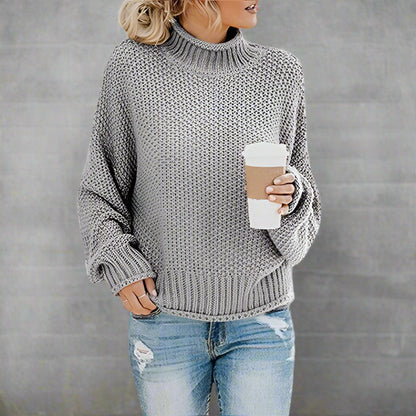 Serena | Boho Chic Knit Pullover Sweater - Northeart Couture